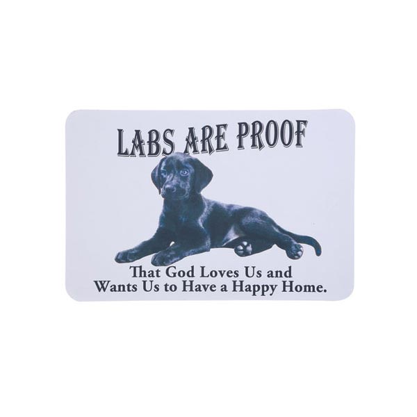 Product image for Dog Breed Doormat - Black Lab