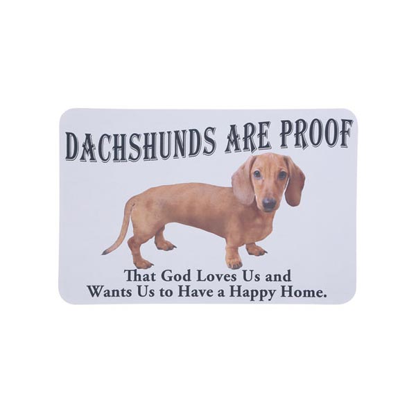 Product image for Dog Breed Doormat - Dachshund