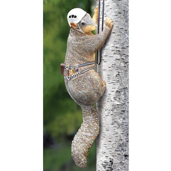 Product image for Outdoor Squirrel Tree Climber Sculpture