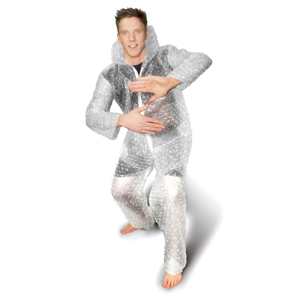 Product image for Bubble Wrap Suit Zoltan Costume from Dude Where's My Car?