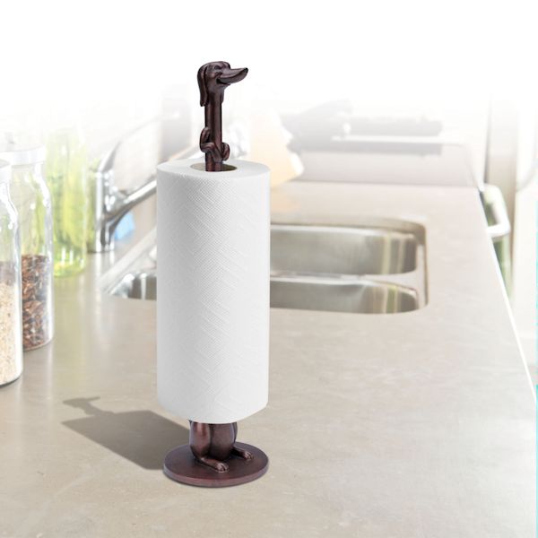 Product image for Dachshund Dog Toilet Paper Holder