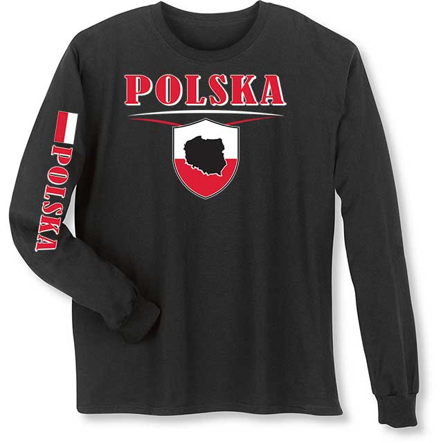 Product image for International T-Shirt or Sweatshirt- Polska (Poland)