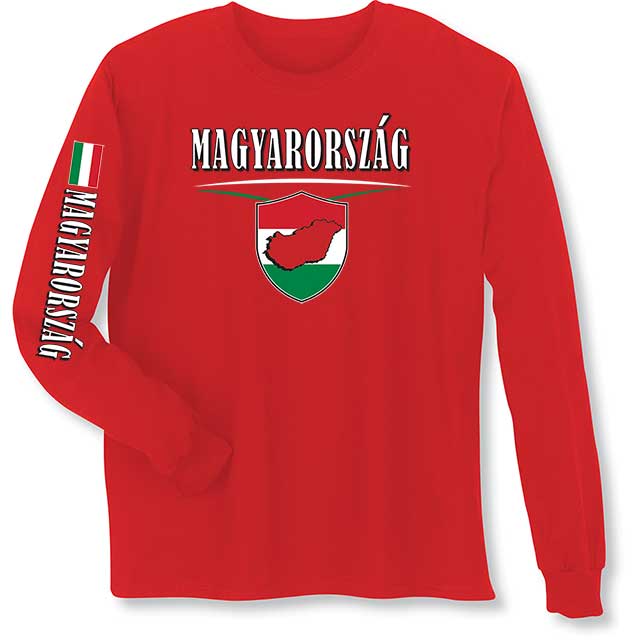 Product image for International T-Shirt or Sweatshirt- Magyarorszag (Hungary)