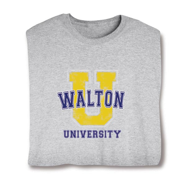Product image for Personalized "Your Name" Big "U" University T-Shirt or Sweatshirt