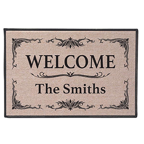 Product image for Personalized 'Your Name' Doormat - Classic