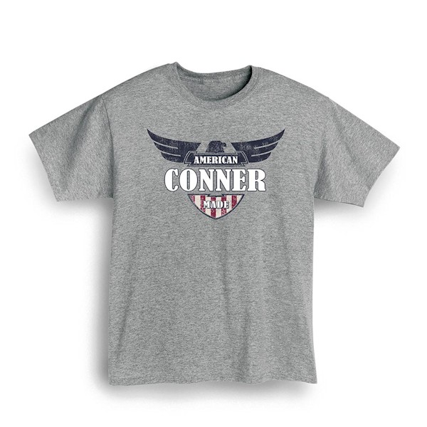 Product image for Personalized "Your Name" American Made T-Shirt or Sweatshirt