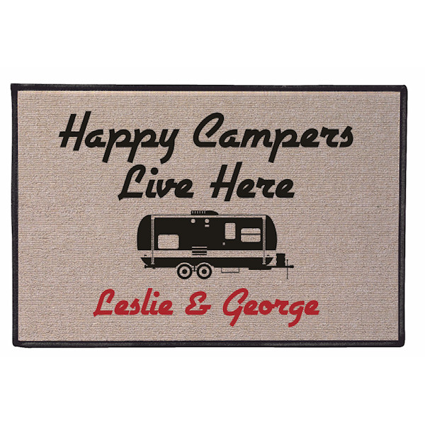 Product image for Personalized Happy Campers Mat