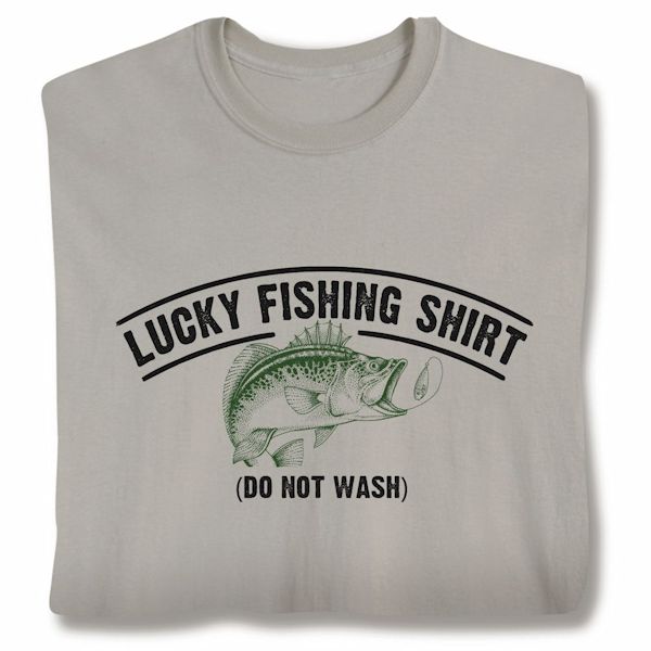 Product image for Lucky Fishing T-Shirt or Sweatshirt