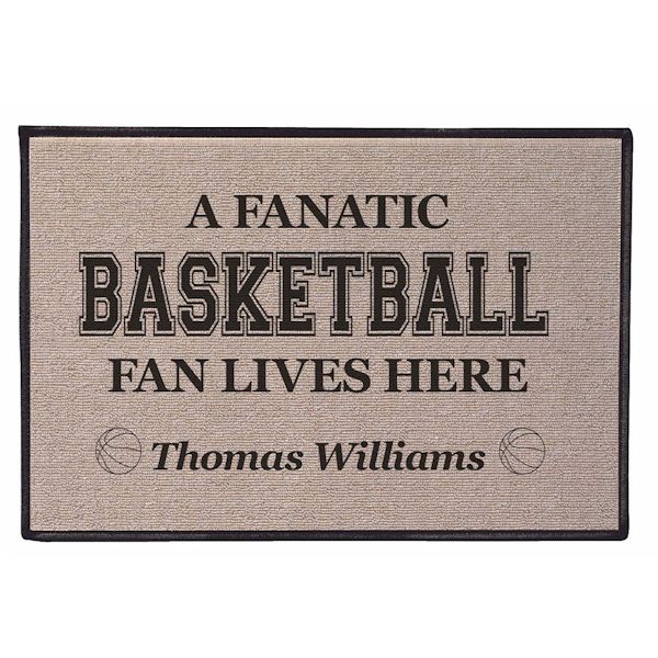 Product image for Fanatic Fan Personalized Doormat