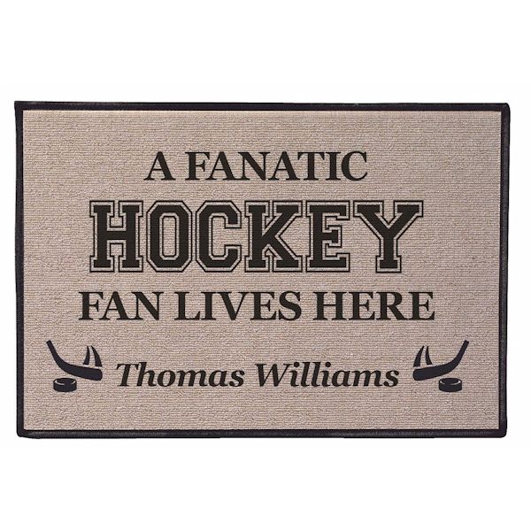 Product image for Fanatic Fan Personalized Doormat