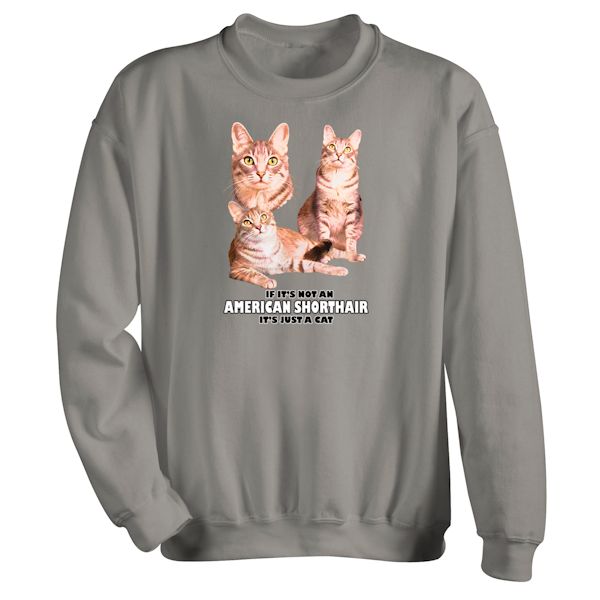 Product image for Cat Breed T-Shirt or Sweatshirt
