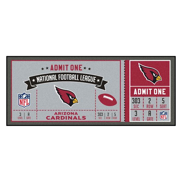 Product image for NFL Ticket Runner Rug-Arizona Cardinals