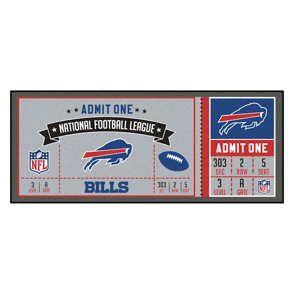 Product image for NFL Ticket Runner Rug-Buffalo Bills