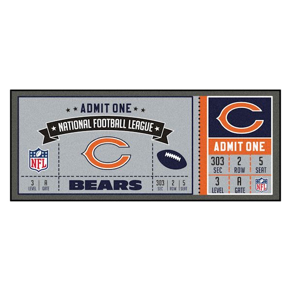 Product image for NFL Ticket Runner Rug-Chicago Bears