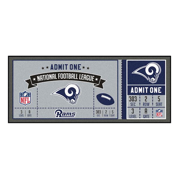 Product image for NFL Ticket Runner Rug-LA Rams