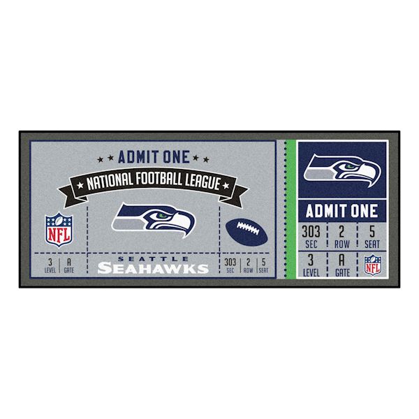 Product image for NFL Ticket Runner Rug-Seattle Seahawks