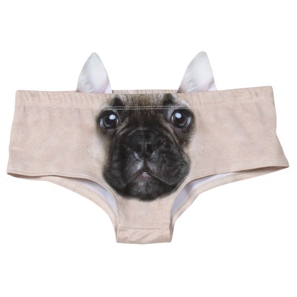 Product image for Women's 3D Animal Face Undies: Underwear with Ears