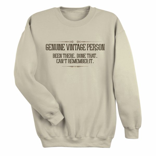 Product image for Genuine Vintage Person Shirt