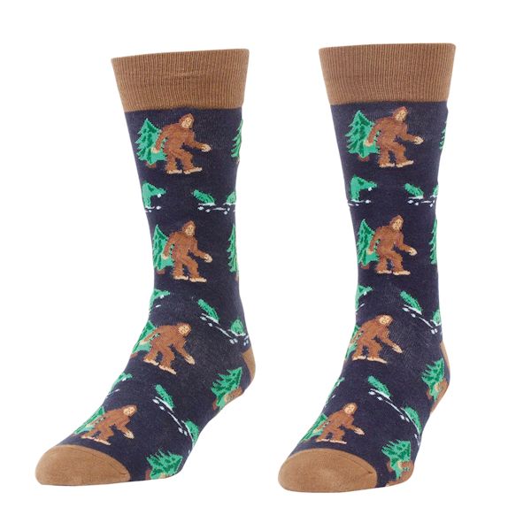 Sasquatch And Nessie Sock | 2 Reviews | 4.5 Stars | What on Earth | CX9262