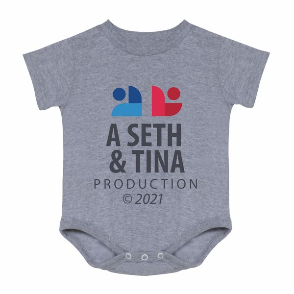 Product image for Customized Couple Production © (year) T-Shirt or Sweatshirt, Baby Snapsuit