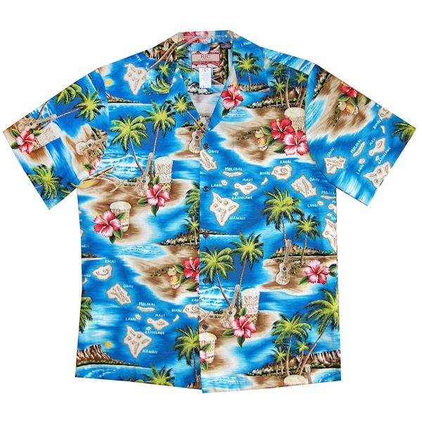 Product image for Matching Dog & Owner Hawaiian Shirts
