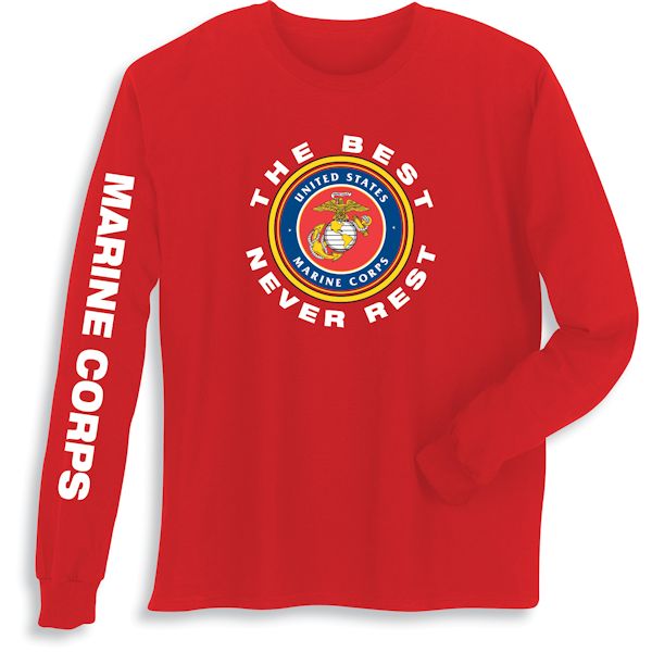 Product image for The Best Never Rest Military T-Shirt or Sweatshirt