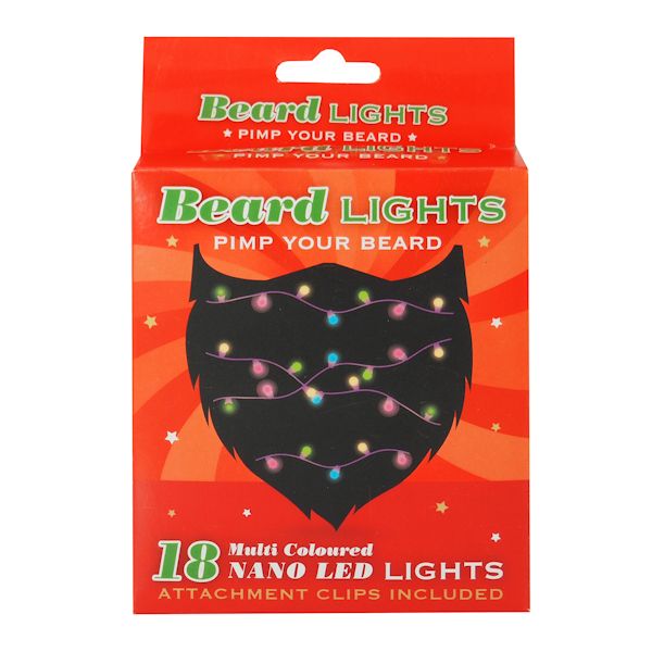 Product image for Holiday Lights Beard And Hair Accessories