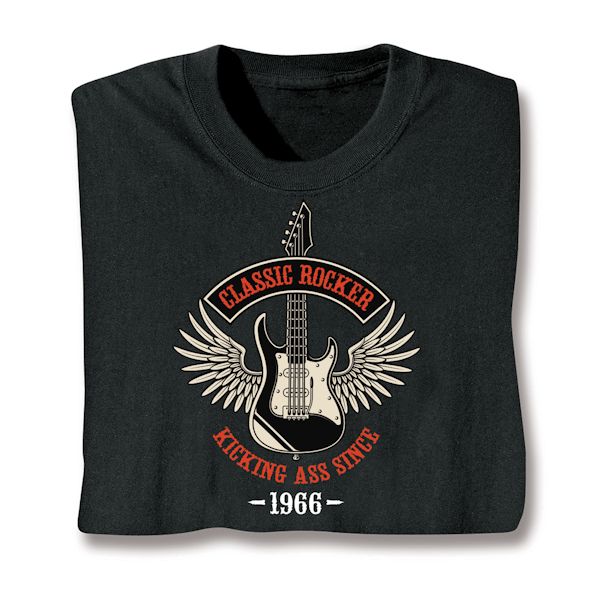 Product image for Personalized Classic Rocker T-Shirt or Sweatshirt