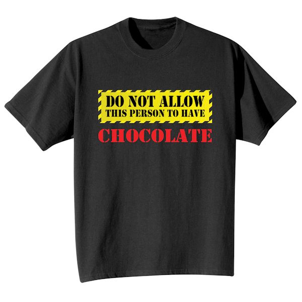 Product image for Personalized Do Not Allow T-Shirt or Sweatshirt