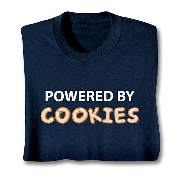 Product image for Powered By "Food" T-Shirt or Sweatshirt