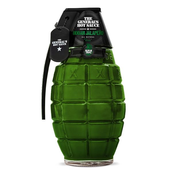 Product image for The General's X-Large Hot Sauces 25 Oz. Grenade