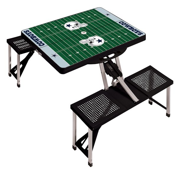 Product image for NFL Picnic Table w/Football Field Design-Dallas Cowboys
