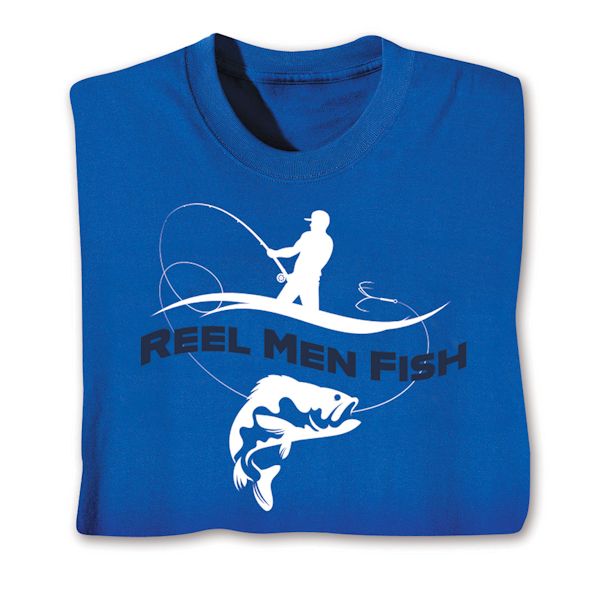 Product image for Reel Me Fish T-Shirt or Sweatshirt