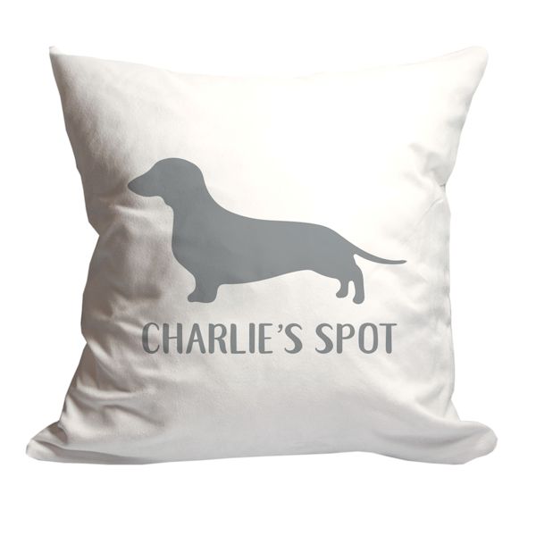 Product image for Personalized Dogs Spot Throw Pillow
