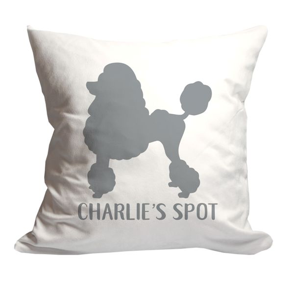 Product image for Personalized Dogs Spot Throw Pillow