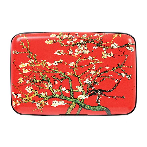 Product image for Fine Art Identity Protection RFID Wallet - Van Gogh Red Branches