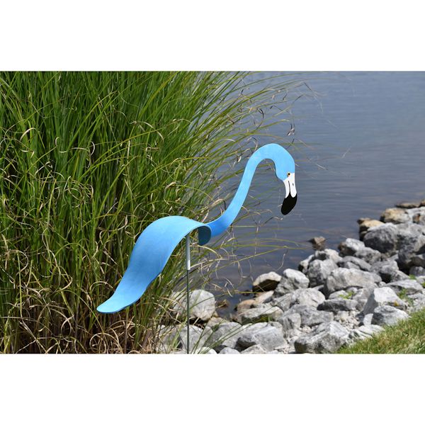 Product image for Dancing Flamingo Garden Stake