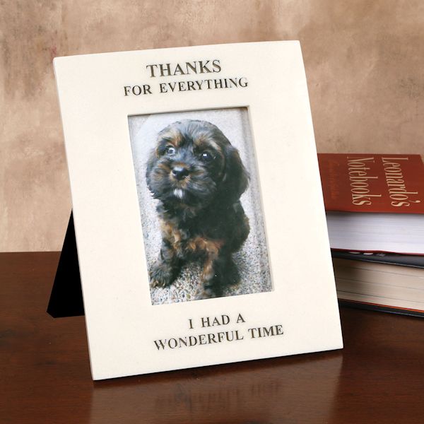 Product image for 'Thanks For Everything” Pet Memorial Frame
