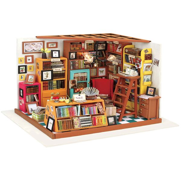 Product image for DIY Miniature Bookstore Kit