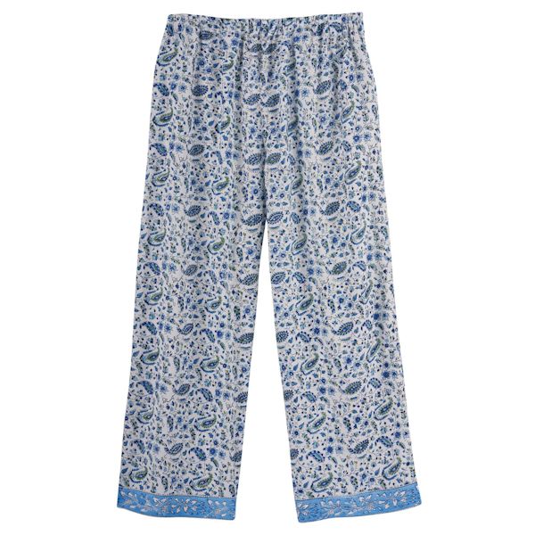 Product image for Print Lounge Capris - Blue