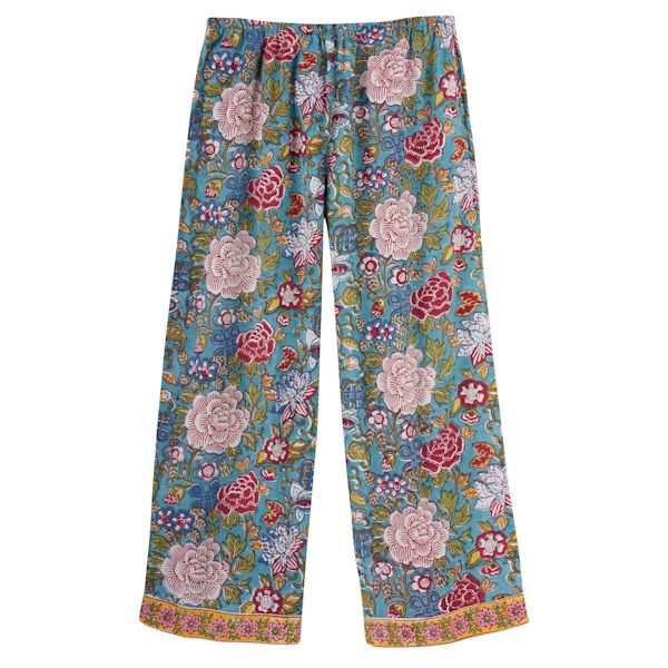 Product image for Print Lounge Capris - Turquoise