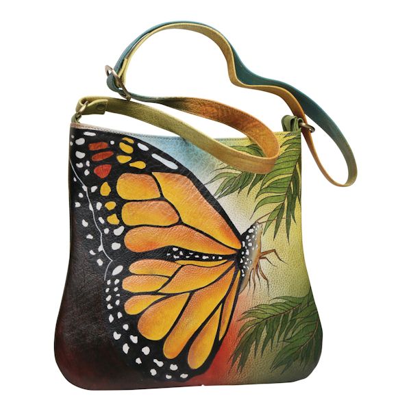Product image for Handpainted Butterfly Bag
