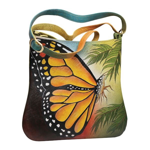 Product image for Handpainted Butterfly Bag