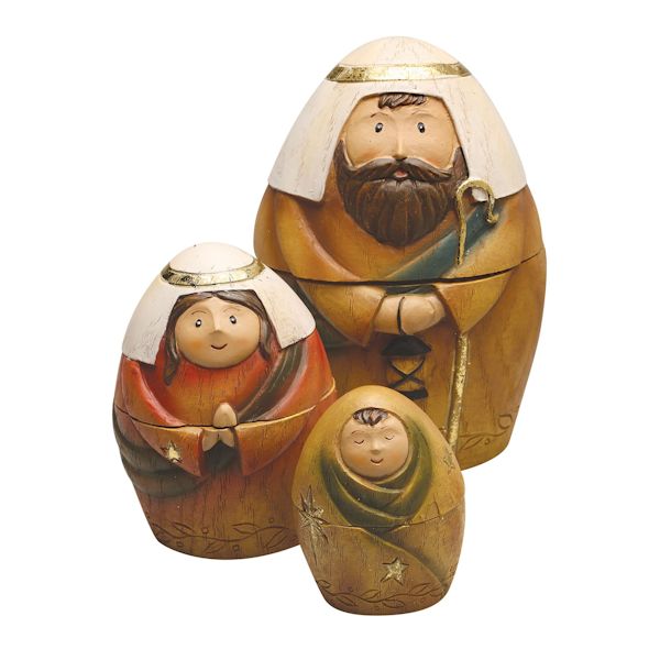 Product image for Nativity Scene Nesting Dolls Set