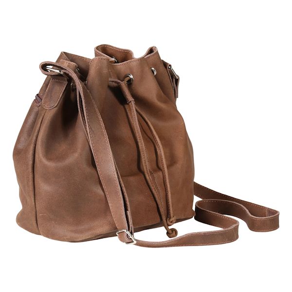 Product image for Perfect Everyday Leather Bucket Bag