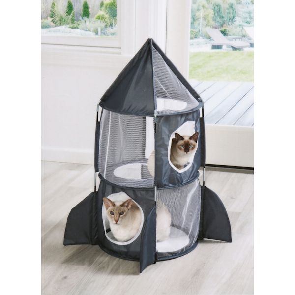 Product image for Rocket Ship Cat Condo