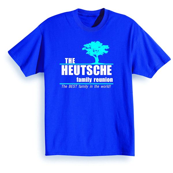 Product image for Personalized Family Reunion T-Shirt or Sweatshirt Apparel