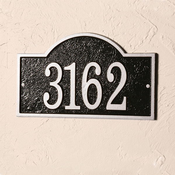 Product image for Personalized Arch House Number Plaque