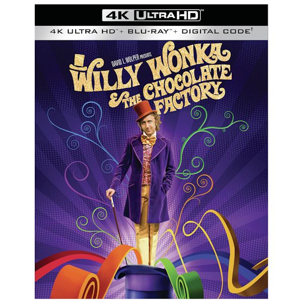 Product image for Willy Wonka & the Chocolate Factory 4K Ultra HD Blu-ray