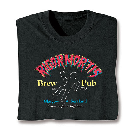 Rigormortis Brew Pub - Glasgow, Scotland Shirts